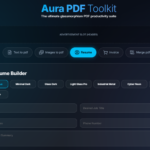 AI Pdf , resume , invoice tool